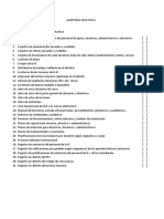 Documentos para La Auditoría Educativa