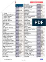 Platinum KS 5 Vol 8 Song List