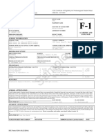 Form I-20 SAMPLE PDF