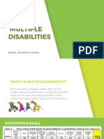 Severe and Multiple Disability