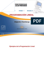 Semana 2.3 Ejemplos de Programación Lineal