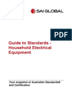 Guide To Standards-Household Electrical Equipment