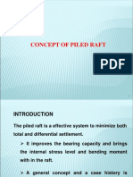 Concept of Piled Raft Foundation - DR Balakumar