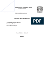 Practica 9 Calor de Combustion