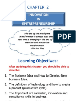 CHAPTER 2 (C) Innovation in Entrepreneur