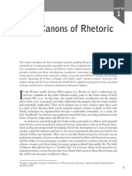 Canons of Rhetoric