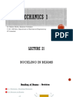 Solid Mechanics ME 212 - Week 13