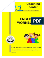 English Workbook For SSC & BANK PO