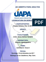 Tarea 6 Derecho Administrativo 10-12-2017