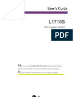 User's Guide: LCD Computer Monitor