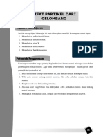 Bab Iii Sifat Partikel Dari Gelombang PDF