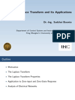 Laplace Transform and Application