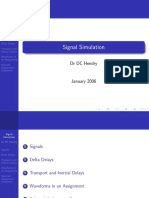 Signal Simulation: DR DC Hendry