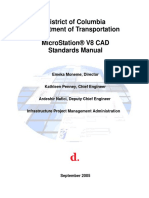 Ddot Micro Station v8 Cad Standards Manual September 2005