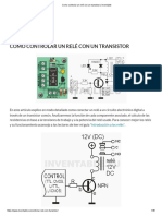 Como Controlar Un Relé 