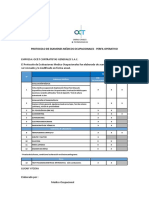 Protocolo Medico