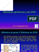 Aula 6 - Bibliotecas Genômicas e de CDNA