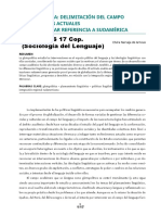 05079076ARNOUX - Glotopolitica, Delimitación Del Campo y Discusiones Actuales