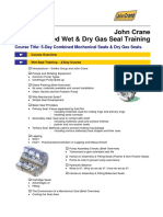 5-Day Combined Mechanical Seals & Dry Gas Seals Course 2015