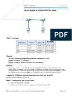 2.3.2.5 Packet Tracer - Implementing Basic Connectivity Instructions PDF