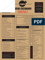 Sushi Exchange Menu1of2