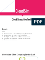 Cloudsim: Cloud Simulation Toolkit