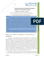 Effect of Spray Drying Process Parameters On Different Properties of Acid Lime Juice Powder