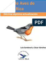 Lista de Aves de Costa Rica XVII