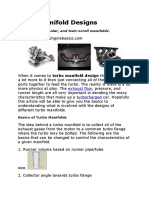 Turbo Manifold Designs by Engine Basics