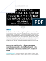 Red de Pedofilia de La Élite Global