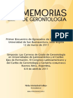 Memorias de Gerontologia 1 PDF