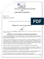 Etude de Cas N° 2 Evaluation Des Immobilisations Enoncé