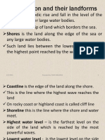 Wave Action and Their Resultant Landforms