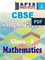 Class X Sample Paper 03 For Board Exam 2019 PDF