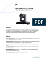 Vis-Hdc Series HD Video Camera: Full-HD, 20x Optical Zoom, USB3.0, IP Stream