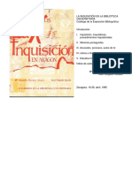 Catalogo Inquisicion