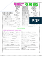 Present Perfect Exercises