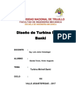 Diseño de Turbina Michell Banki