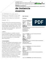 Caducidad de Instancia en El Litisconsorcio - Argentina