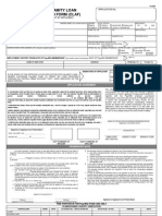 FLS020 HDMF Calamity Loan Application Form Aug 09 - 092809