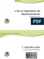 Teoría de La Ingeniería de Mantenimiento - 01 Introducción - ST