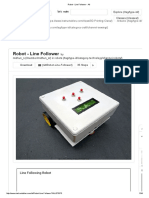 Robot - Line Follower Instructable