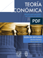 Teoria Economica 3 Semestre PDF