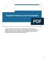 English Grammar and Punctuation 