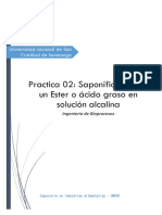 Practica 02 - Saponificacion