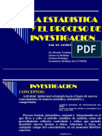 Estadística y El Proceso de Investigación.