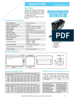 Solar12-100: Solra Series Vrla Battery