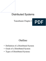 Distributed Systems: Tanenbaum Chapter 1