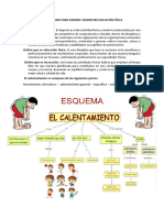 Cuestionario para Examen I Quimestre Educación Física