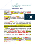 Section 3 - Computerized Pavement Design: Earliest Possible ADOPTION: August 06, 2002